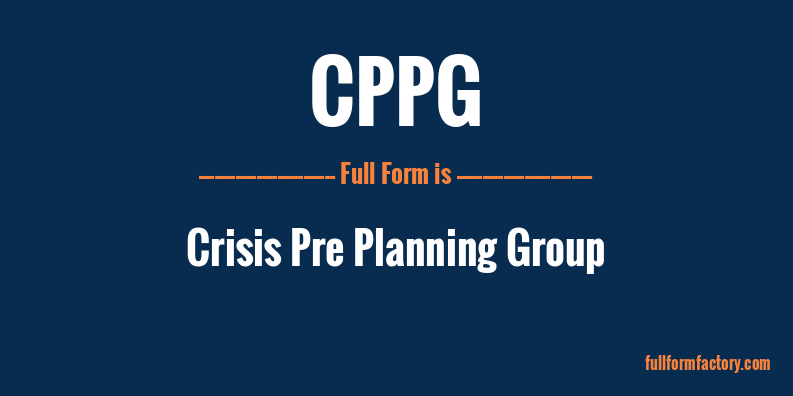 cppg-full-form