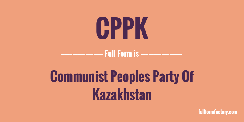 cppk-full-form