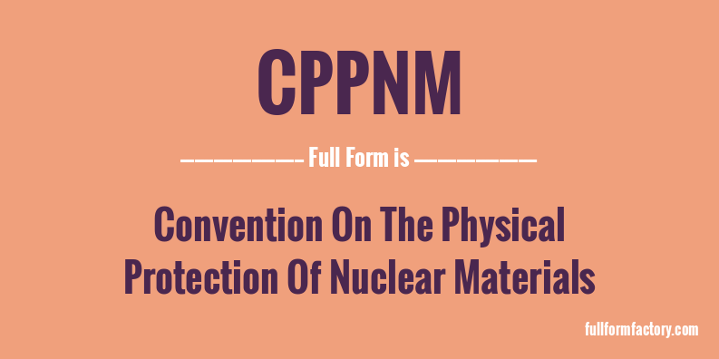 cppnm-full-form