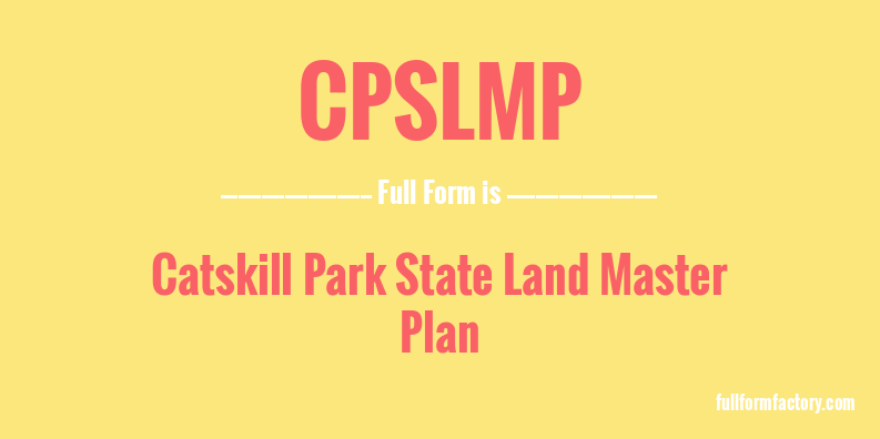 cpslmp-full-form