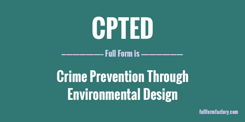 cpted-full-form