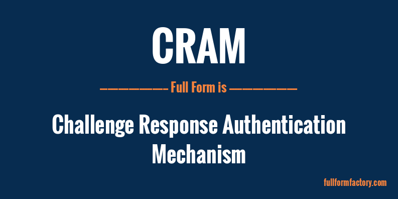 cram-full-form
