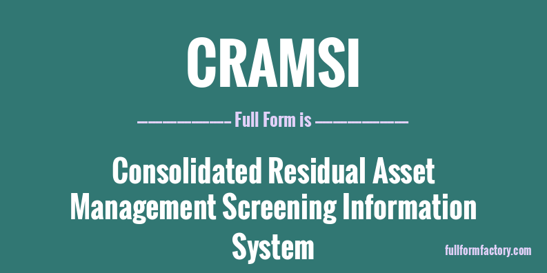 cramsi-full-form