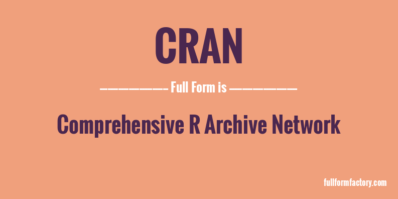 cran-full-form