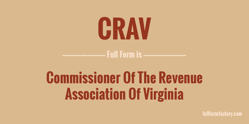 crav-full-form