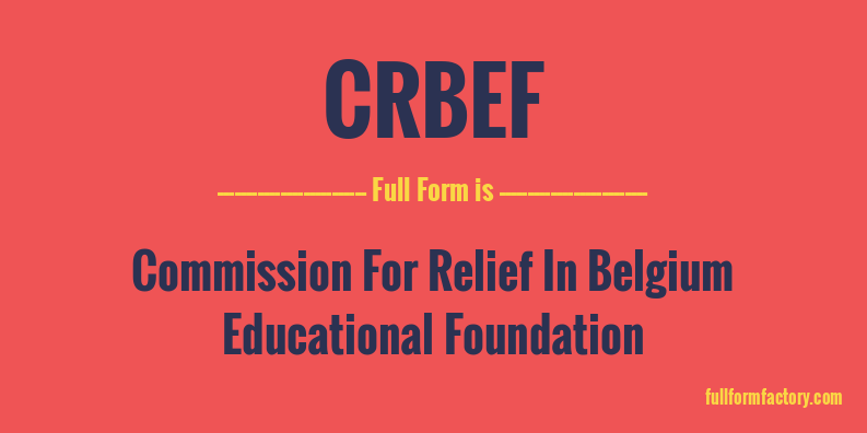 crbef-full-form