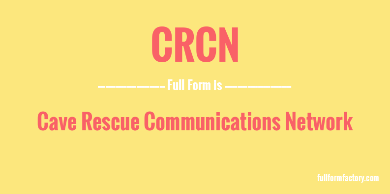 crcn-full-form