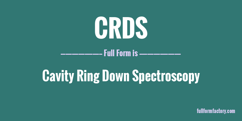 crds-full-form