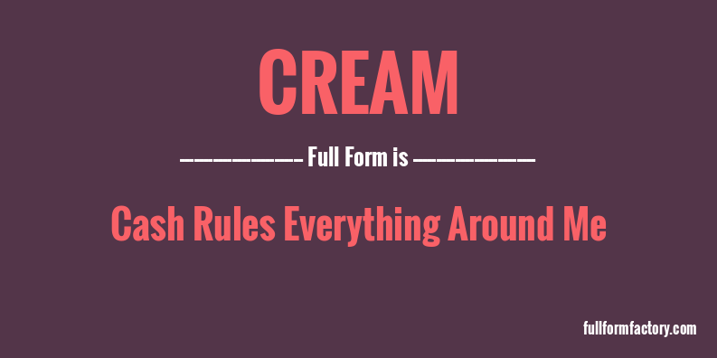 cream-full-form