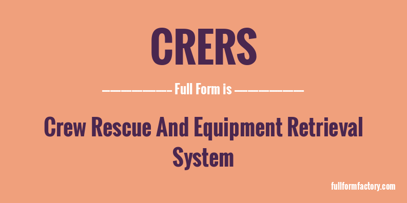 crers-full-form