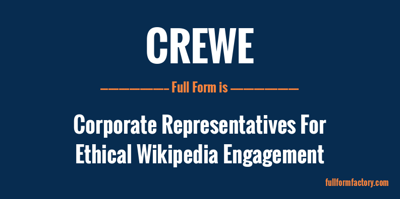 crewe-full-form