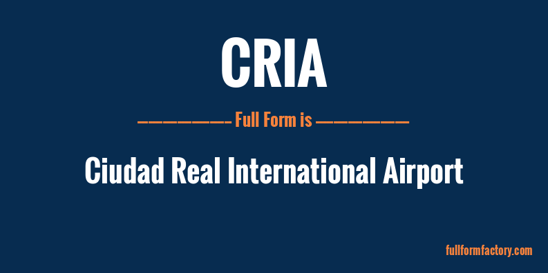 cria-full-form