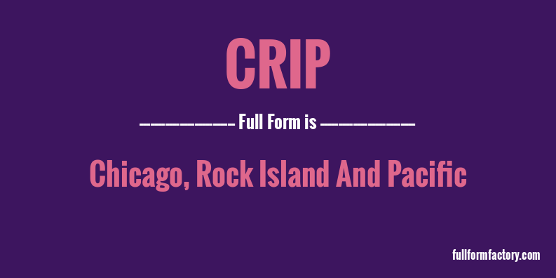 crip-full-form