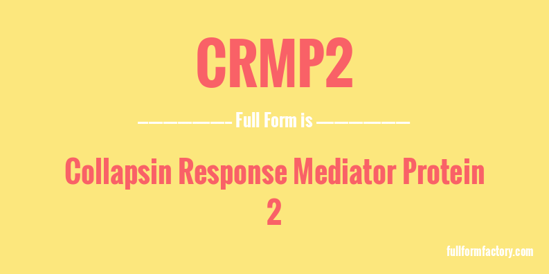 crmp2-full-form