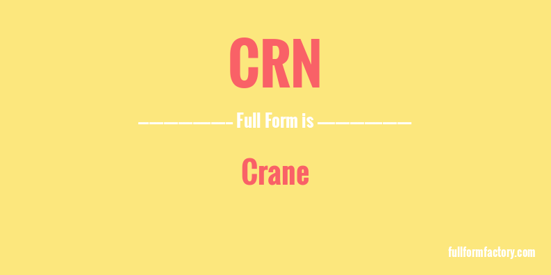 crn-full-form