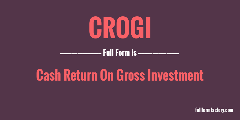 crogi-full-form