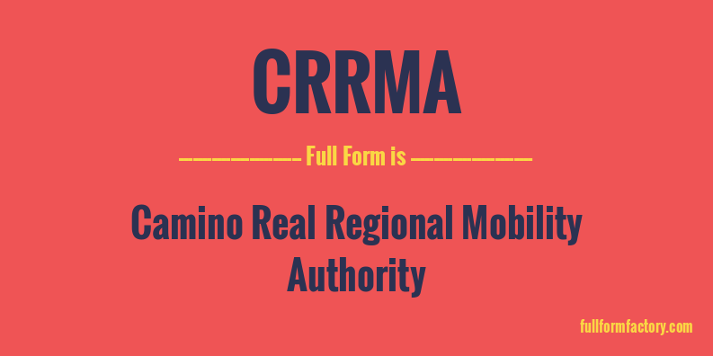 crrma-full-form
