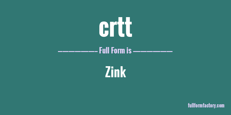 crtt-full-form