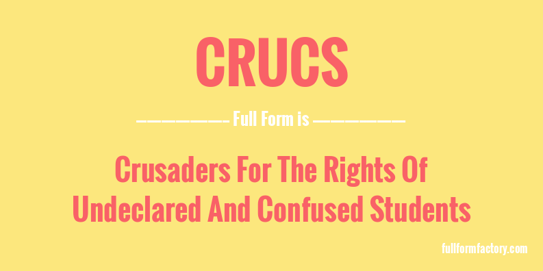 crucs-full-form