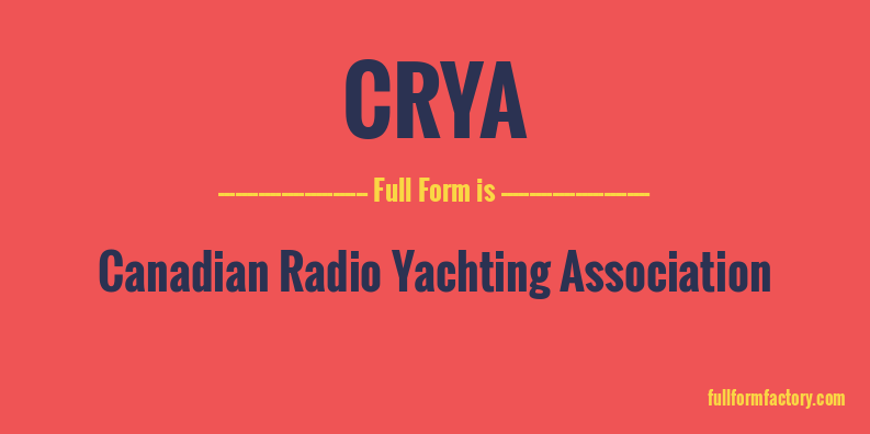 crya-full-form
