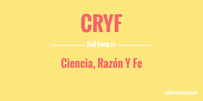 cryf-full-form