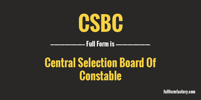 csbc-full-form