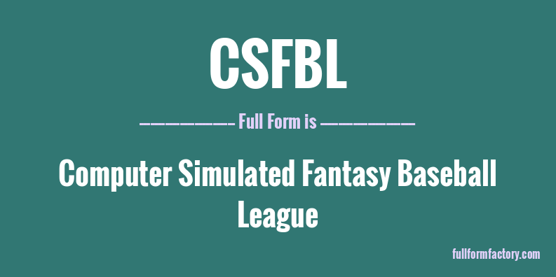 csfbl-full-form