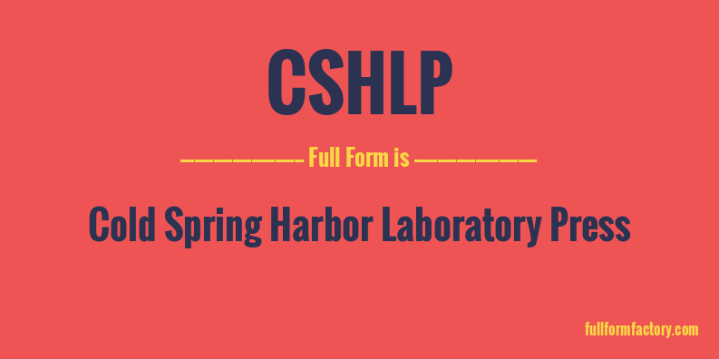 cshlp-full-form