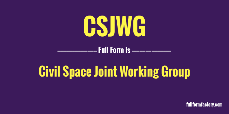 csjwg-full-form