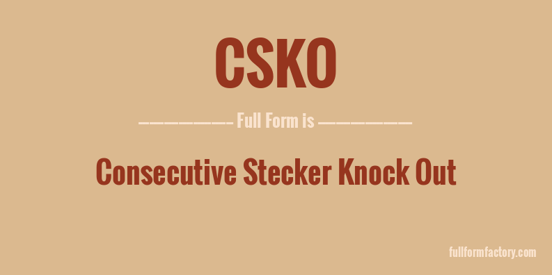 csko-full-form