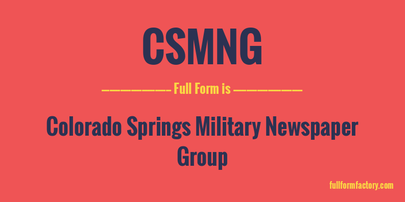csmng-full-form