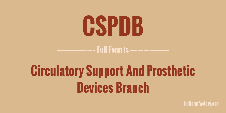 cspdb-full-form