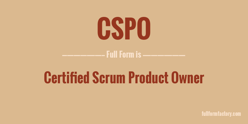 cspo-full-form