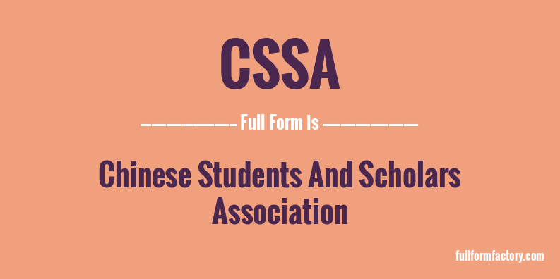cssa-full-form