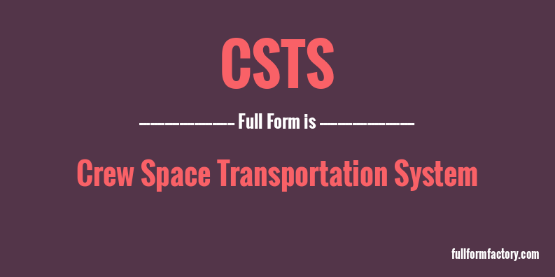 csts-full-form