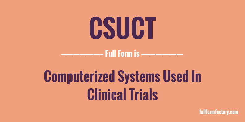 csuct-full-form