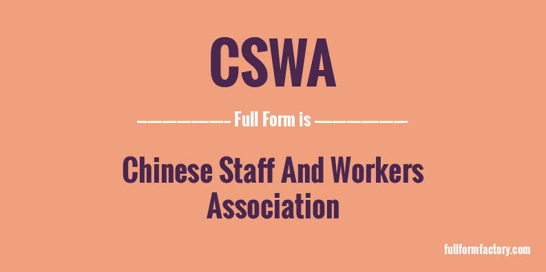 cswa-full-form