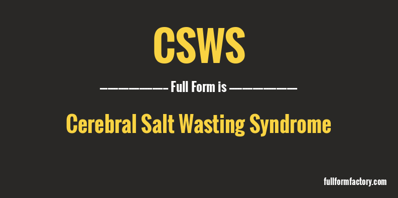 csws-full-form