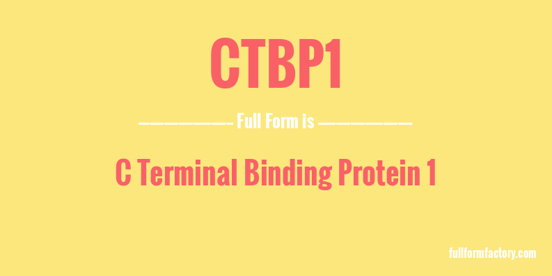 ctbp1-full-form