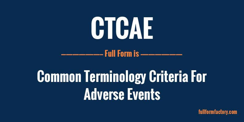 ctcae-full-form