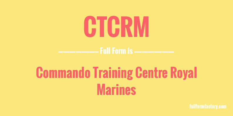 ctcrm-full-form