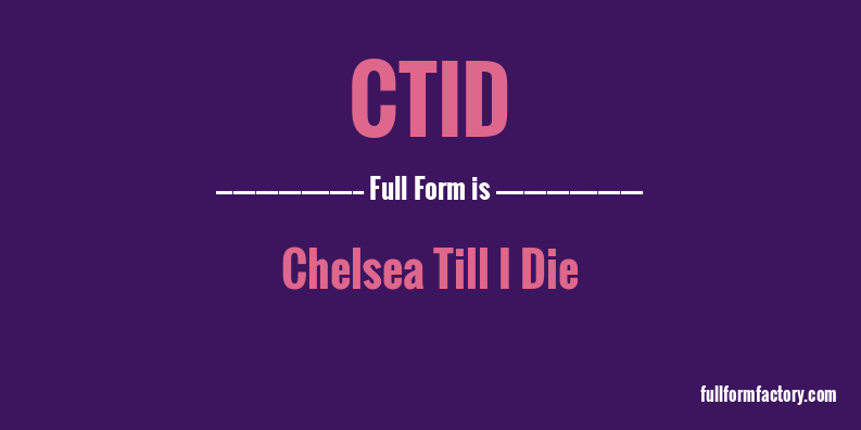 ctid-full-form