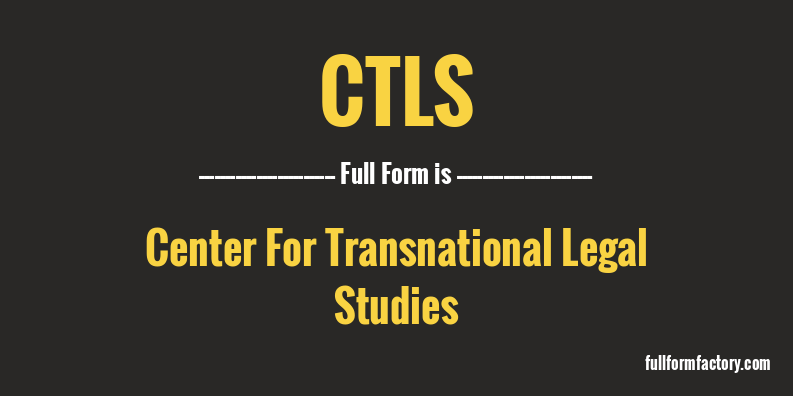 ctls-full-form