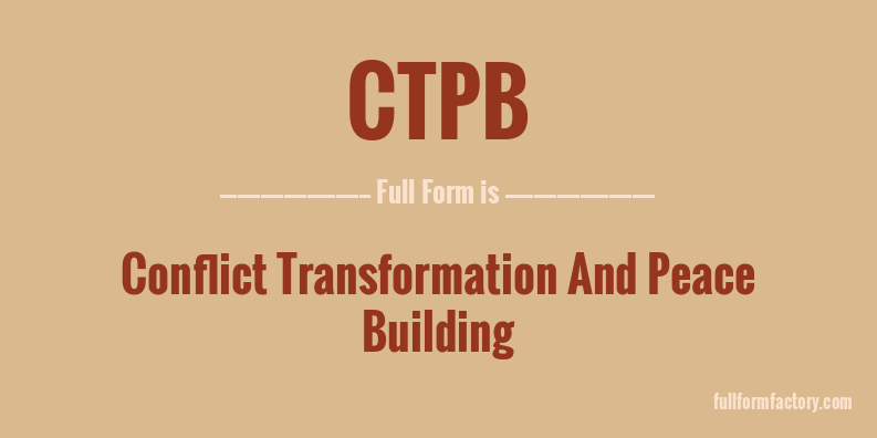 ctpb-full-form