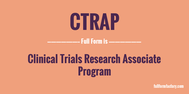 ctrap-full-form