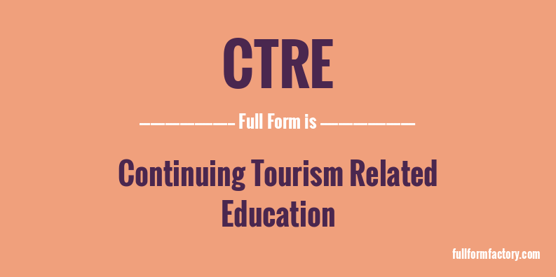 ctre-full-form