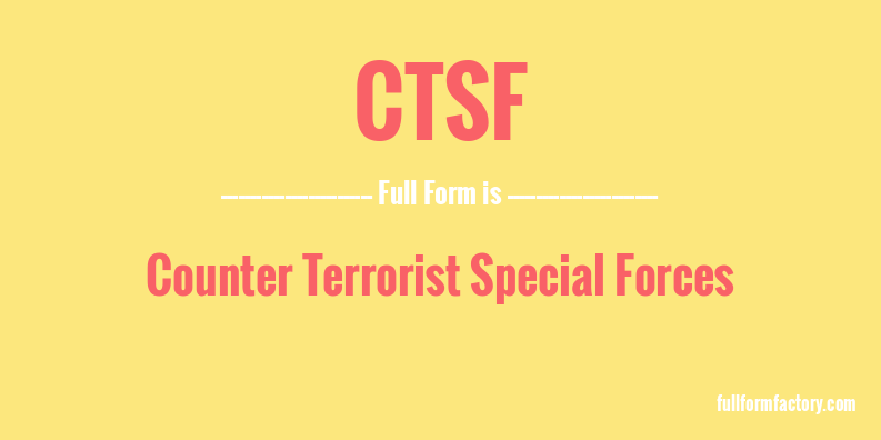 ctsf-full-form