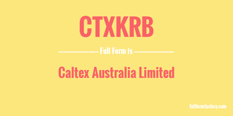 ctxkrb-full-form