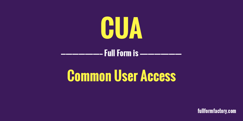 cua-full-form