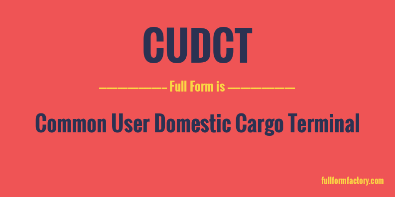 cudct-full-form